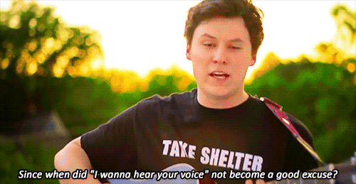 m-rlz: Since when did “I wanna hear your voice” not become a good excuse? Calling