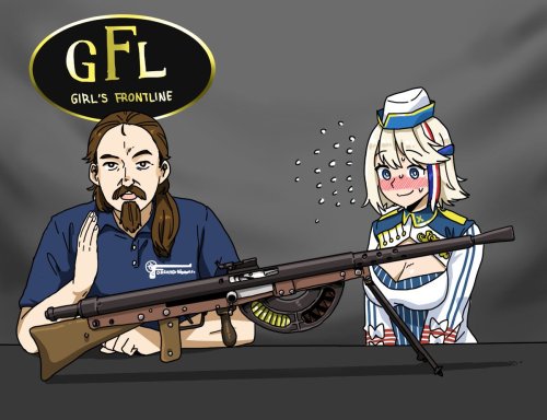 ANYANさんはTwitterを使っています: Fusil Mitrailleur Modele 1915 CSRG (feat. Gun Jesus)