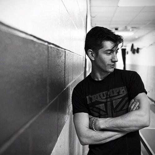 arctic-monkeyssss:  Untitled | via Tumblr on We Heart It.  He is so beautiful and