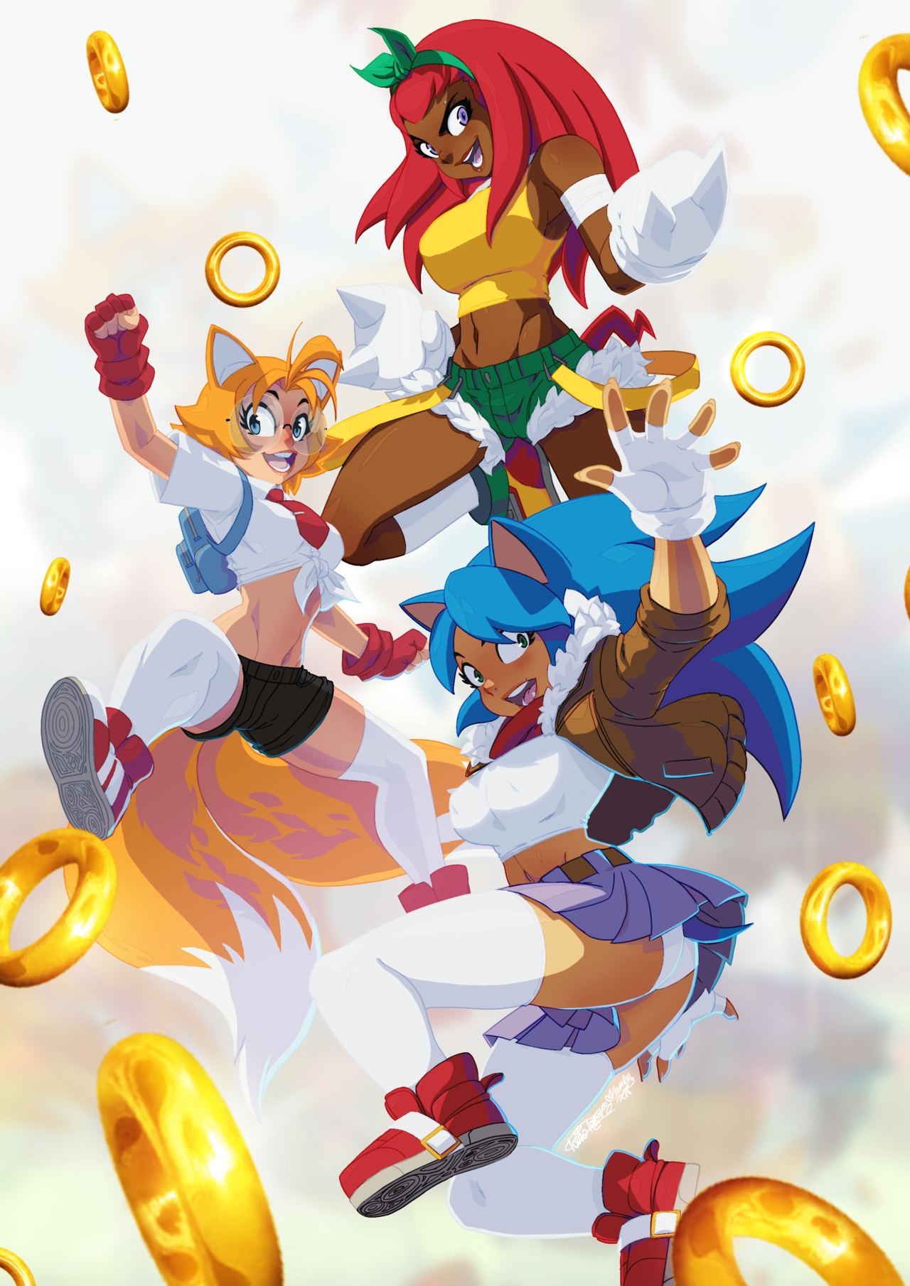 tovio-rogers:saw this today, loved everything about it.  cuties X3