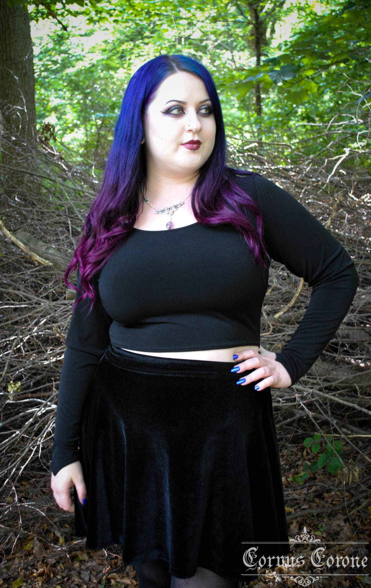 corvuscoronefashionphotography:    Buckthorn crop topA/W 16 - Stitches For Witches