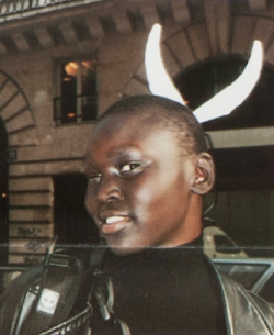 prominent-nipple:  Alek Wek, Rafal Szewc