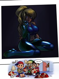 iancsamson:  This could explain half of the sexy Zero Suit Samus pictures out there. 