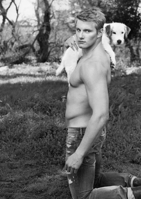 dnamagazine:  Have you seen the latest Abercrombie and Fitch campaign? It stars the seriously sexy Alexander Ludwig (from The Hunger Games) and an adorable pooch.  SEE MORE HERE: http://www.dnamagazine.com.au/articles/news.asp?news_id=19727 