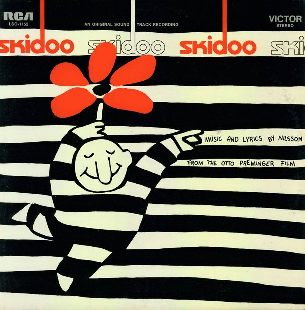 vinyl-artwork:  Harry Nilsson - Skidoo, 1968. Harry Nilsson - Garbage Can Ballet