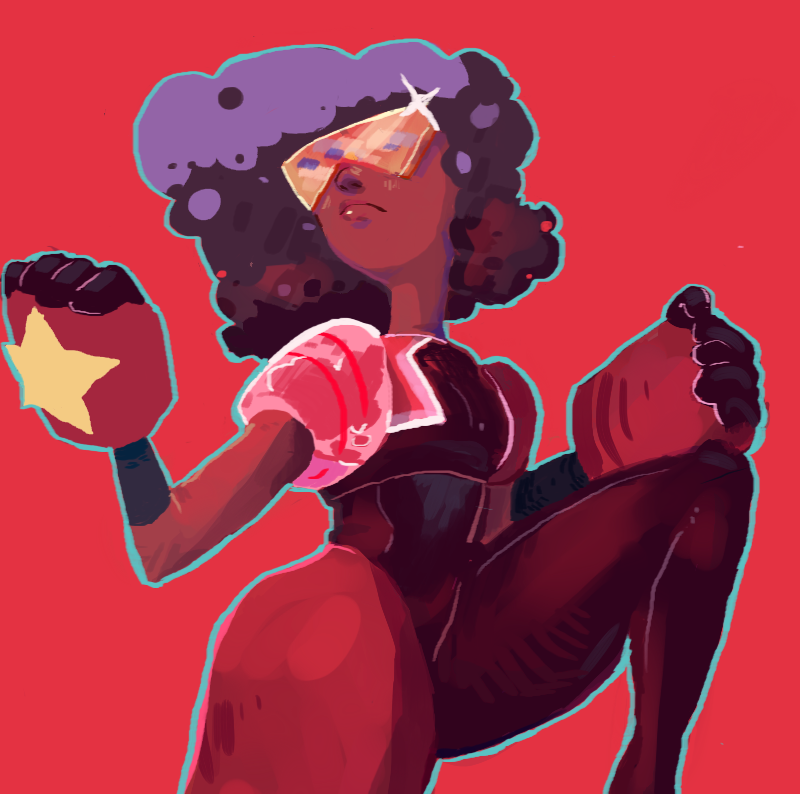 ah-jelly:  Garnet is my favorite character on this show. This fan art is waaaay overdue.