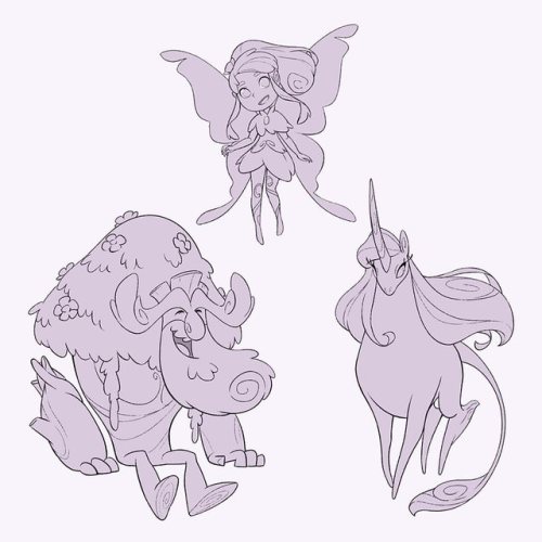 Some creature design I’ve done for the game. Will post full batch soon! Stay tuned ! #Doodle #fantas