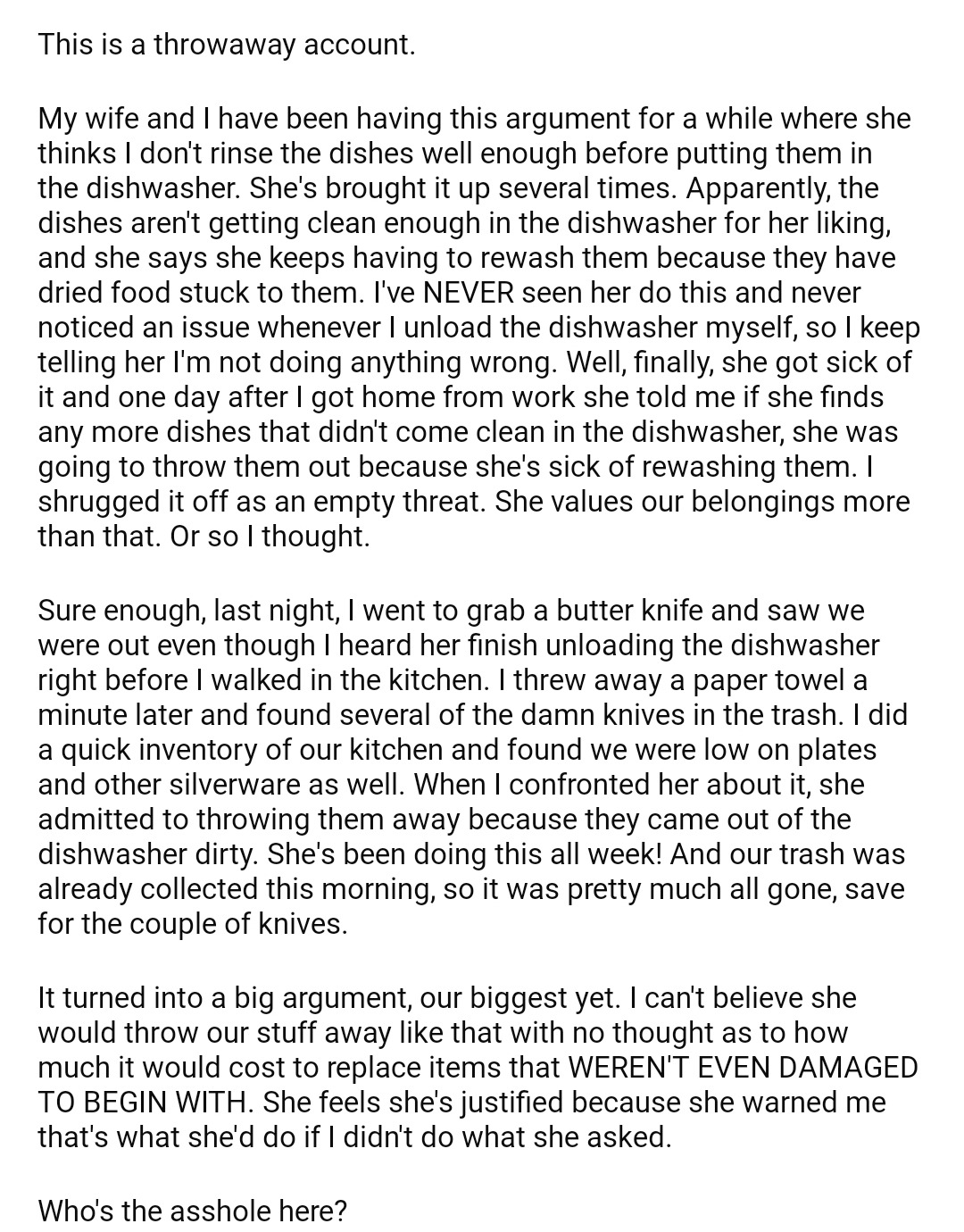 AITA for asking my girlfriend about her body? : r/AmItheAsshole