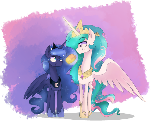 jankrys00blr:   Sisterly bonding thingy…. ………… Uh… Enjoy the drawing?  BONUS GIF: 