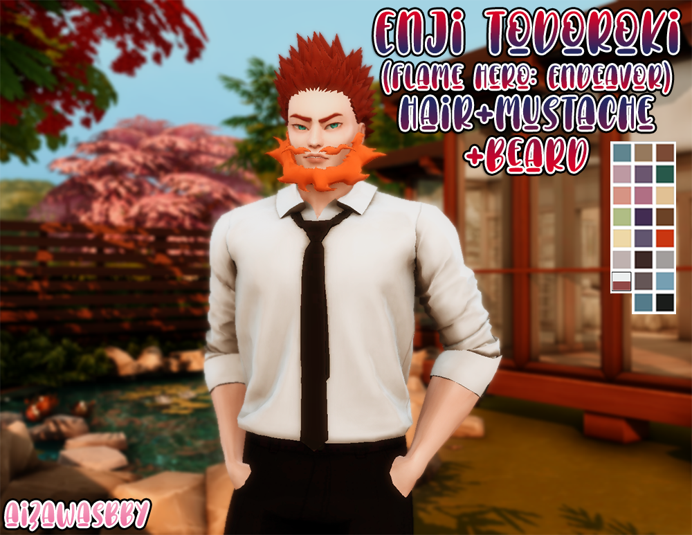 sims 4 todoroki hair sims 4 todoroki hair