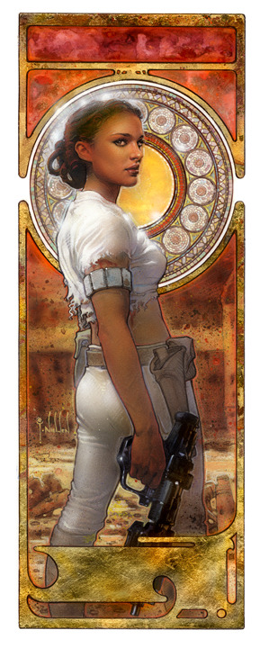 alwaysstarwars:  Gorgeous artwork by Terese Nielsen (Part 1 of 2)