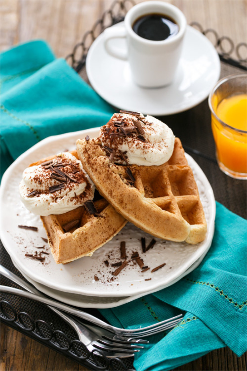 Porn guardians-of-the-food:  Tiramisu Waffles photos