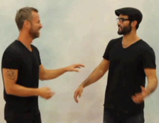 JR, Tyler, Ian And Max Messing Around At WolfMoonCon
