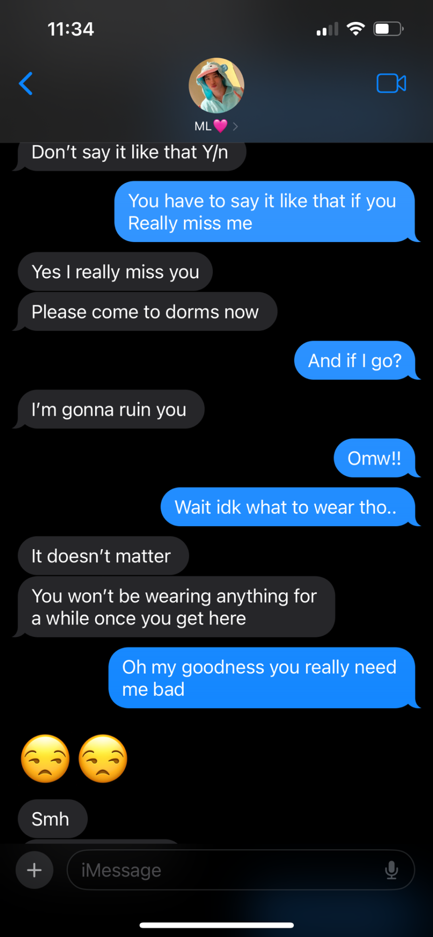P1H Texts (when They Miss You)