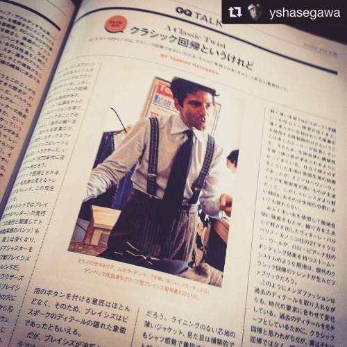 Thank you GQ Japan for the beautiful article in GQ August 