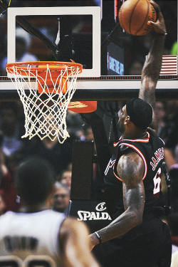 -heat:  18 points, 7 rebounds, 6 assists.