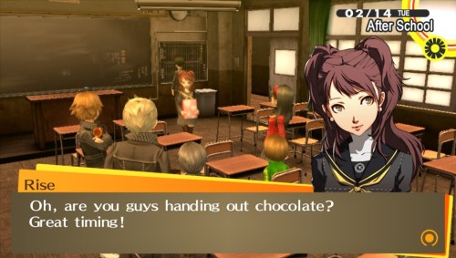 Porn photo Persona 4 The Golden: Chie vs. Valentine’s