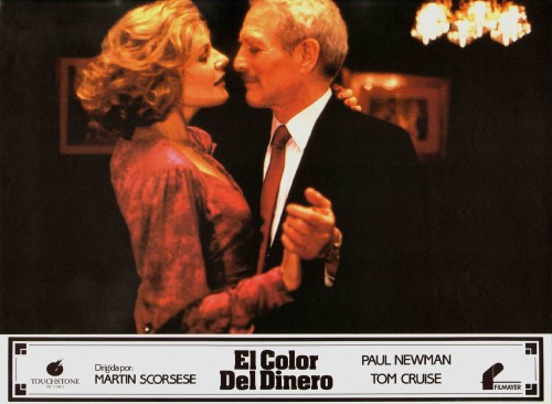 The Color of Money, Spanish lobby card. Spanish theatrical release 1987 Submitted by videorecord