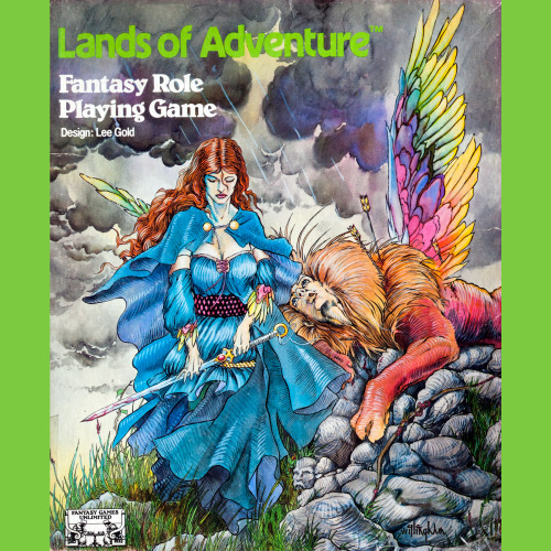 Lands of Adventure is a 1983 RPG written by Lee Gold and published by Fantasy Games Unlimited. Folks