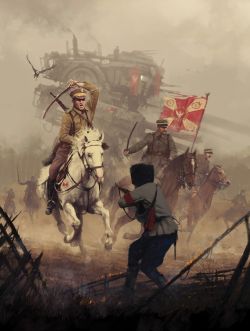 designwrld:  JAKUB ROZALSKI’S CONCEPT ART FEATURES GIANT ROBOTS IN 1920’S WAR SCENES AND RURAL LANDSCAPES 