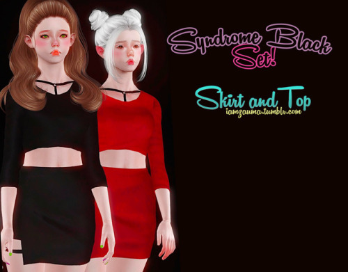 TS3 SYNDROME BLACK SETDetails & download @ My blog!