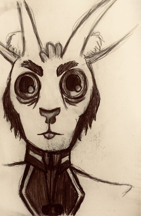 Anthropomorphic rabbit