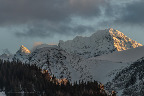 Nowy wpis/fotografia : MRACH Fotografie Zimowe Tatry o zachodzie słońca