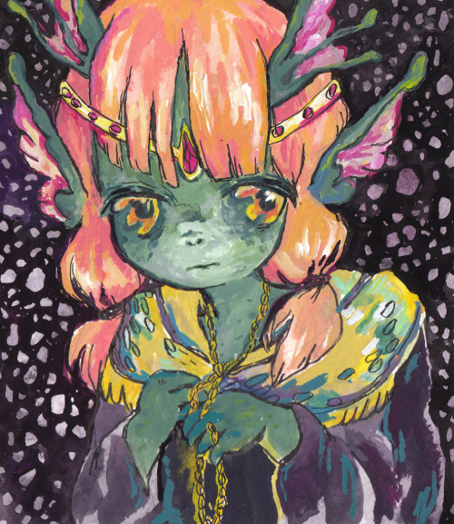 ivyatoms:alien priestess, on sale here