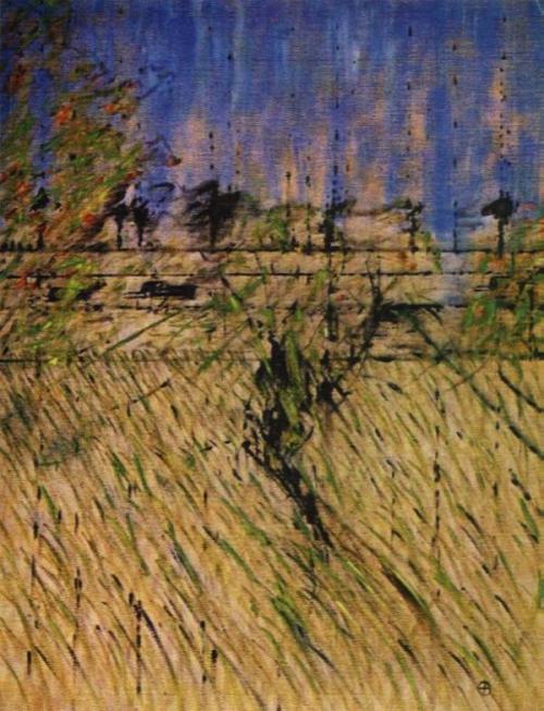 Landscape after Van Gogh, 1952, Francis Bacon