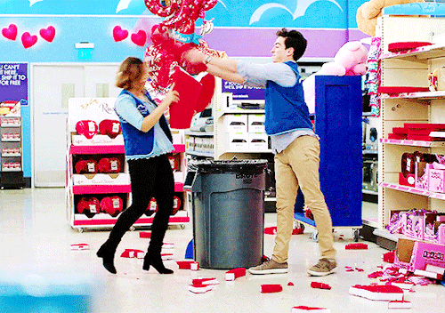 forbescaroline:TOP 100 SHIPS OF ALL TIME: #37. amy sosa and jonah simms (superstore)