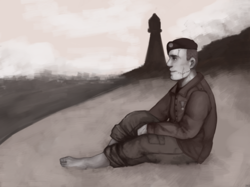 ukko-draws:Drawing i did for the In the flesh calendar project v w v 