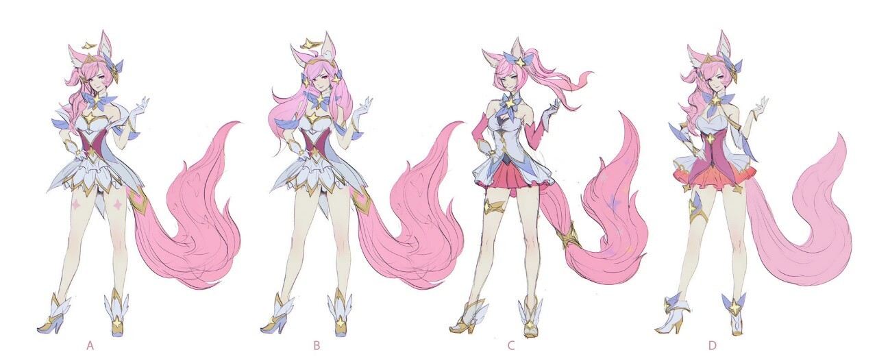 leaguekawaii: 🌟🌟Star Guardian 2017 - Concept🌟🌟 🔸Miss Fortune - Charles