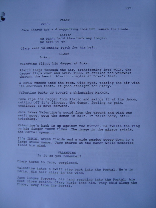 COBSPOILERS! CoB Movie Script PART 4. 