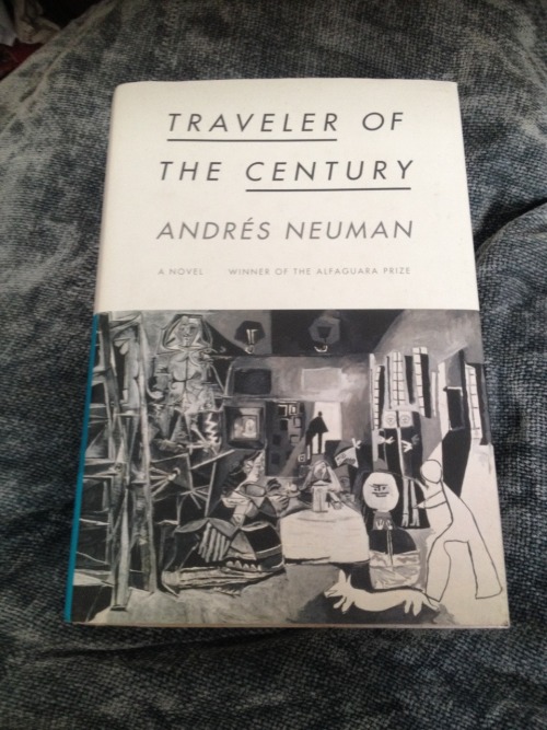 February book photo challenge, day 16: sexy and steamy. Andrés Neuman, Traveler of the Century. This