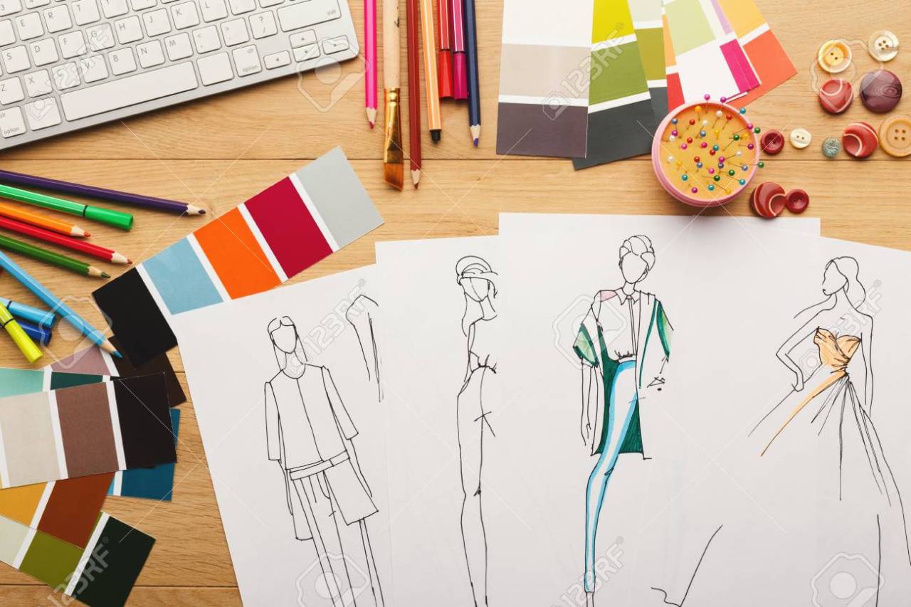 Fashion Sketchbook with Figure by Stationery, Savvy