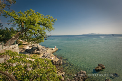 #286 Enjoy a warm spring day along Opatija’s Lungomare. Summer coming soon!!!Photo by Tim Ertl