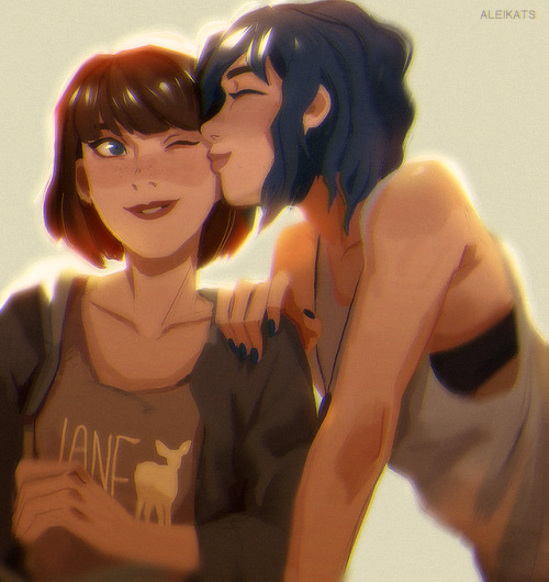 benteja: aleikats:  late B-day gift for @benteja  I didn’t want to draw Chloe’s tat