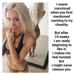 CHASTITY IS GOOD FOR YOU