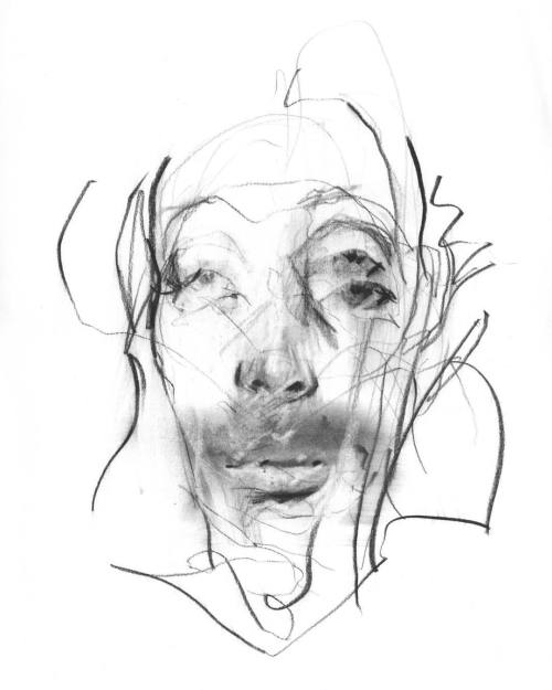 jaybaileyart:  Stack Eye, charcoal on Rives BFK.  #jaybailey #drawing #sketch #fineart #art #figurat