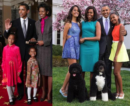 admissible-evidence:  Time flies, the Obamas edition