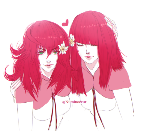 numinoceur:Popola and Devola from NieR:Automata! I loved them in the first game and I love them more