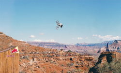 riff-man:  Crazy front flip over canyon gap