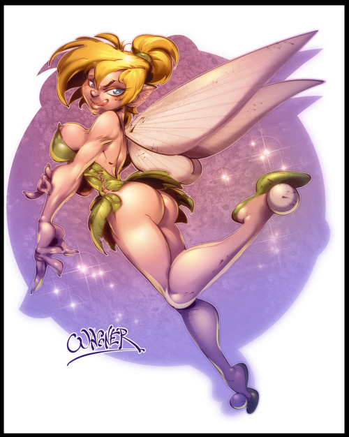 fandoms-females:   CM #6 - Winged Troublemaker ( tinkerbell_2_by_wagnerf )   that Fairy < |D’‘‘