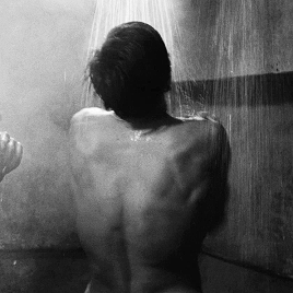 shattxrstar:Alain Delon as Rocco Parondi in Rocco e i suoi fratelli (Luchino Visconti, 1960).