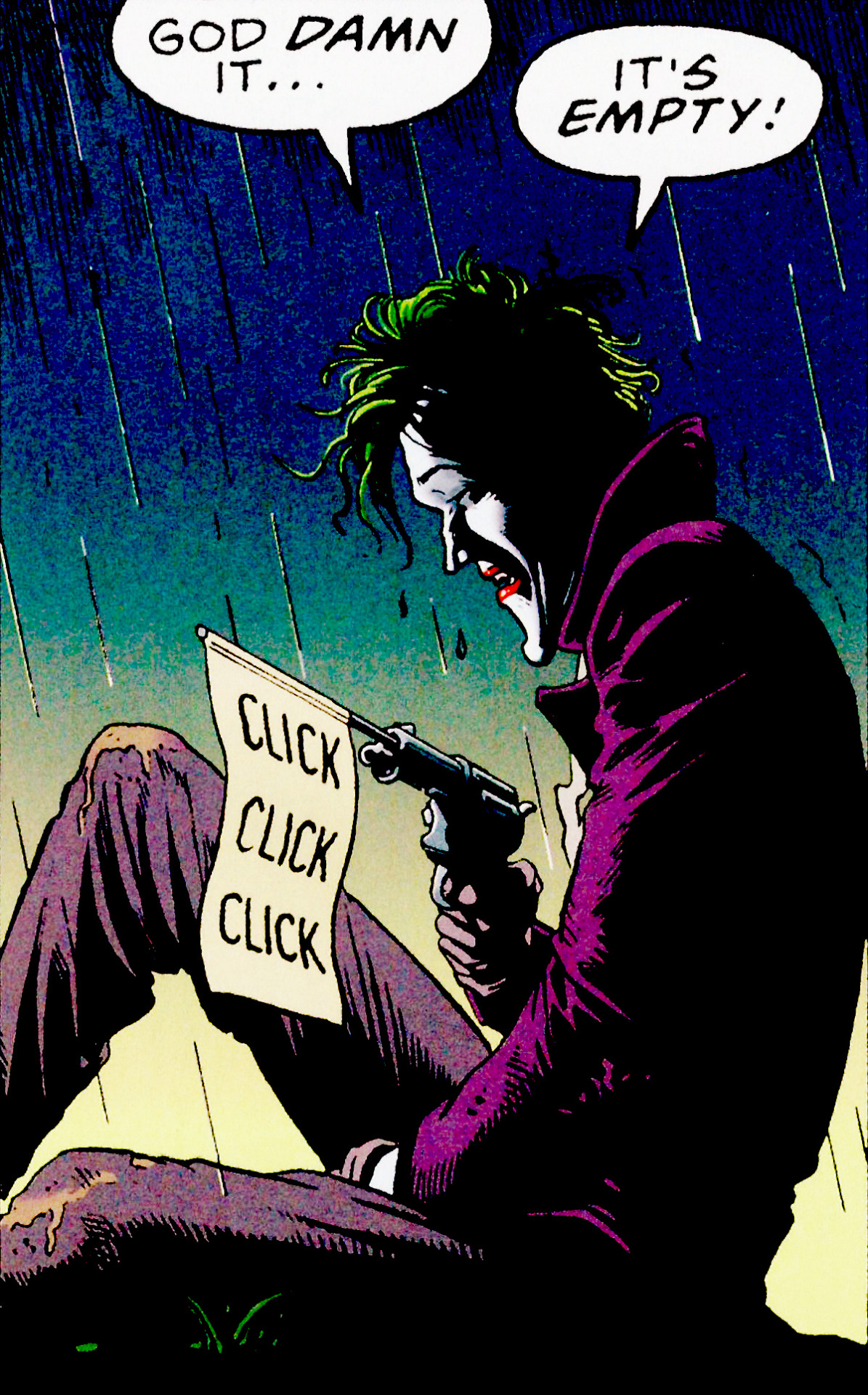 endternet:  &ldquo;It’s empty!”The Killing Joke (1988)Art by Brian BollandWords