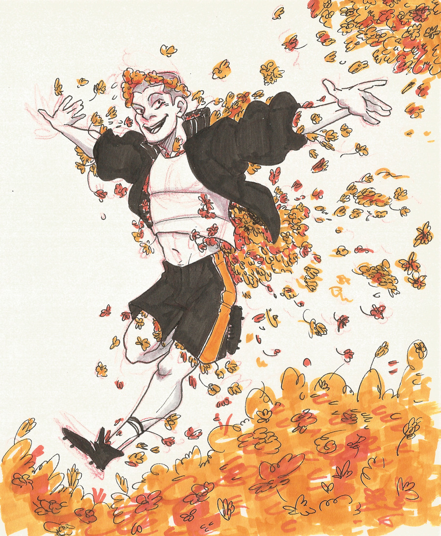 der-gao:  HAPPY BDAY TANAKAday 3 : it was supposed to be flowersday 1day 2