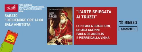 Presentazione der libbro a Roma, Più Libbri Più Libberi, Palazzp dii Congressi, Sabato