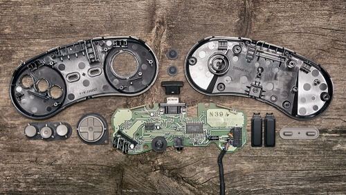 ballenphotography:  Deconstructed  Part 2 Photographed/Created between Mar.2013-Jun.2013 Gaming has been around for as long as most of us can remember. Often the gamer is defined by the games they play and the tools they use. The controller is a pivotal