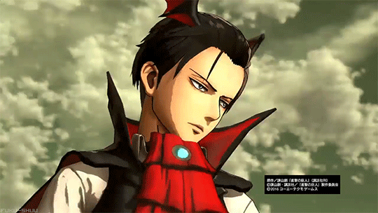 Vampire Bat Levi (AKA Levi in his Shingeki no Kyojin Playstation game “Halloween”