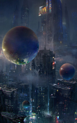 cyberpunkvisions:  City - Hong Il An